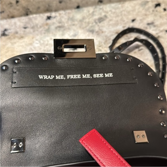 Valentino Garavani X Undercover Rockstud Flip Lock Crossbody Bag - Picture 6 of 15